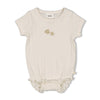 s Romper k/m pointelle rib - Starfish Wishes van Feetje in de kleur Offwhite in maat 86.