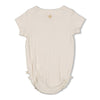 s Romper k/m pointelle rib - Starfish Wishes van Feetje in de kleur Offwhite in maat 86.