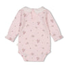s Romper AOP - Blossom van Feetje in de kleur Lila in maat 86.