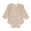 Meisjes Romper AOP - Fall in Love van Feetje in de kleur Offwhite in maat 62.