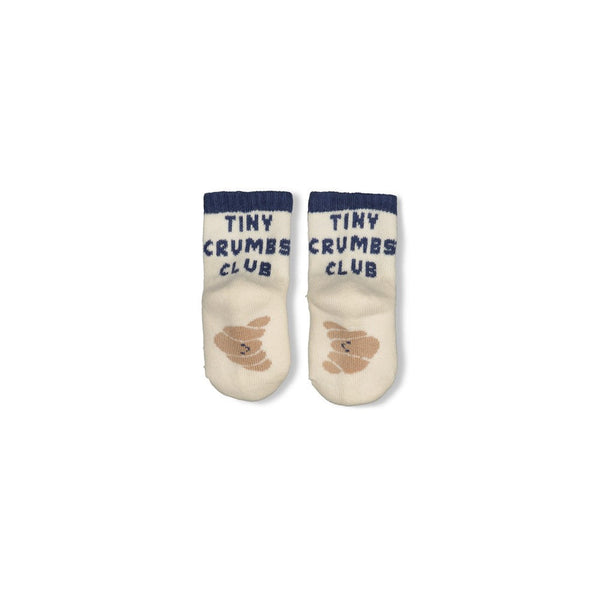 Jongens Sokken - Breakfast Buddy van Feetje in de kleur Offwhite in maat 50-56.