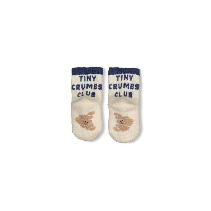 Jongens Sokken - Breakfast Buddy van Feetje in de kleur Offwhite in maat 50-56.