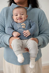 Jongens Sokken - Breakfast Buddy van Feetje in de kleur Offwhite in maat 50-56.