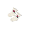 Meisjes Sokken - Afternoon Tea van Feetje in de kleur Creme in maat 68-74.
