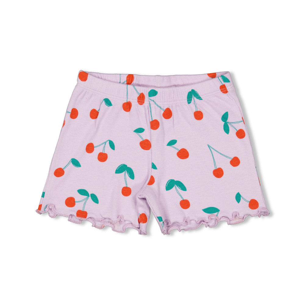 Meisjes Cherie Cherry - Premium Summerwear by FEETJE van Feetje in de kleur Lila in maat 86.
