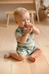 Jongens Timmy Turtle - Premium Summerwear by Feetje van Feetje in de kleur Mint in maat 86.