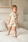 Unisexs Cosy Crumbs - Premium Summerwear by Feetje van Feetje in de kleur Offwhite in maat 152.