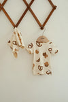 Unisexs Cosy Crumbs - Premium Summerwear by Feetje van Feetje in de kleur Offwhite in maat 86.