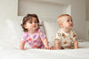 Unisexs Cosy Crumbs - Premium Summerwear by Feetje van Feetje in de kleur Offwhite in maat 86.