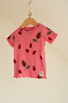 Meisjes Lily Ladybug - Premium Summerwear by Feetje van Feetje in de kleur Roze in maat 86.