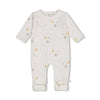 Unisexs Pak omslagvoet AOP - Over the Moon for You van Feetje in de kleur Offwhite in maat 62.
