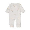 Unisexs Pak omslagvoet AOP - Over the Moon for You van Feetje in de kleur Offwhite in maat 62.