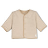 Unisexs Omkeerbaar jasje - Over the Moon for You van Feetje in de kleur Taupe in maat 62.