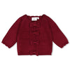 Meisjes Vestje gebreid - My Little Love van Feetje in de kleur Bordeaux in maat 86.