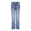 Meisjes Jeans piping van Geisha in de kleur Stonewash denim in maat 176.