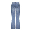 Meisjes Jeans piping van Geisha in de kleur Stonewash denim in maat 176.