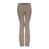 Meisjes Pants jacquard flared van Geisha in de kleur Brown/gold in maat 176.