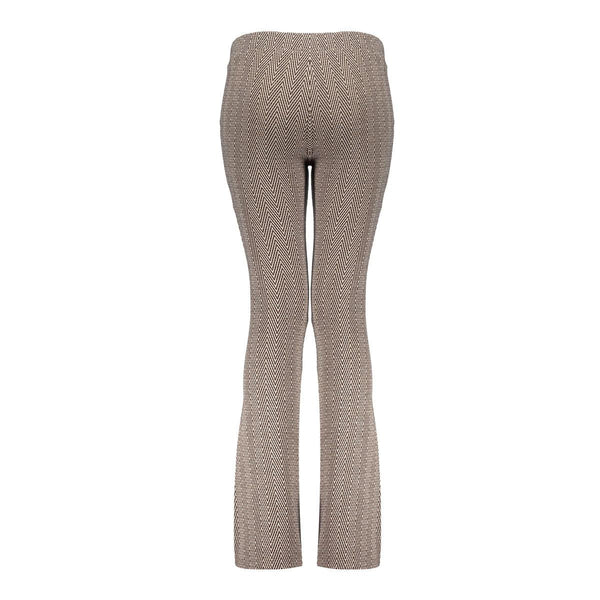 Geisha Pants jacquard flared