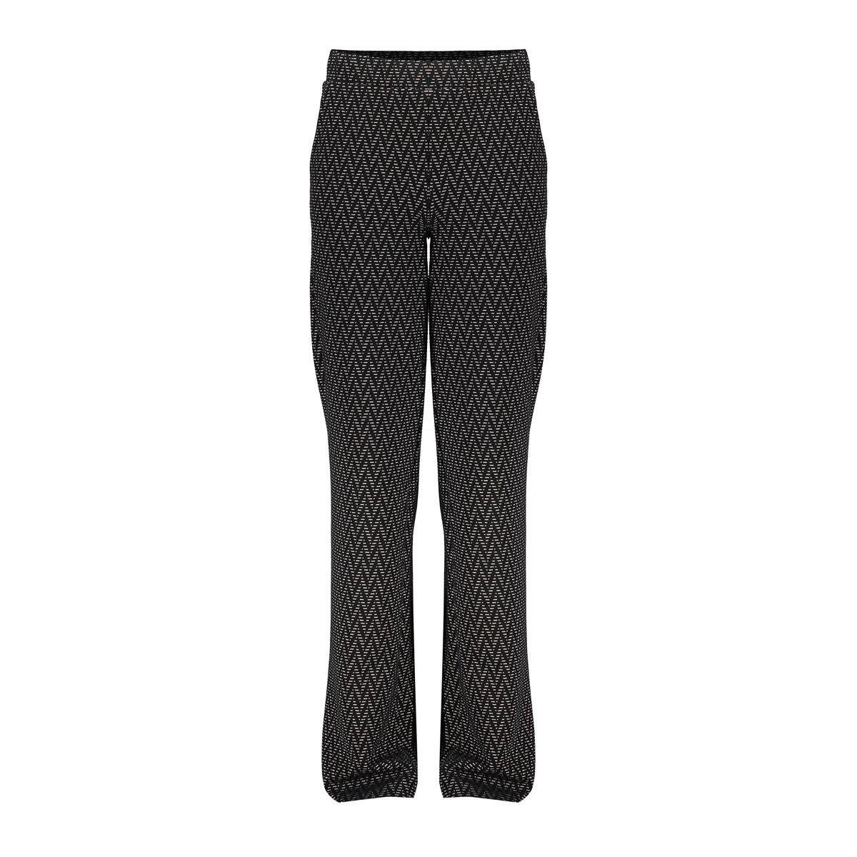 Geisha Pants jacquard wide leg