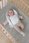 s Sokken - Picnic Party van Feetje in de kleur Offwhite in maat 50-56.