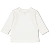 s Longsleeve - Picnic Party van Feetje in de kleur Offwhite in maat 62.