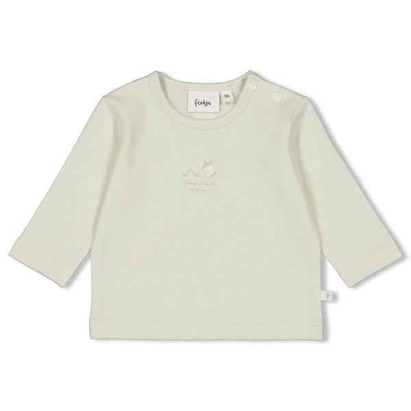 s Longsleeve - Picnic Party van Feetje in de kleur l.Groen in maat 62.