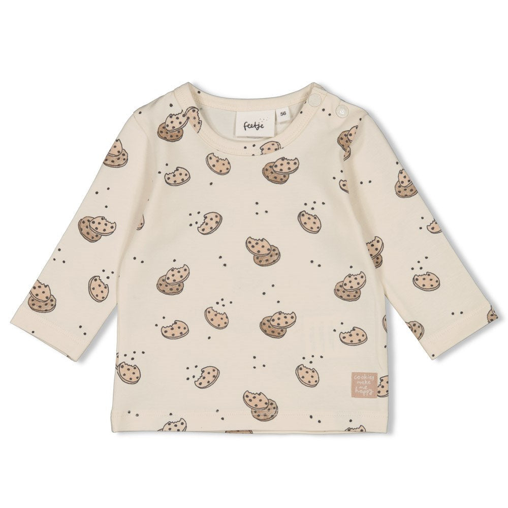 Feetje Longsleeve AOP - Cute Cookie