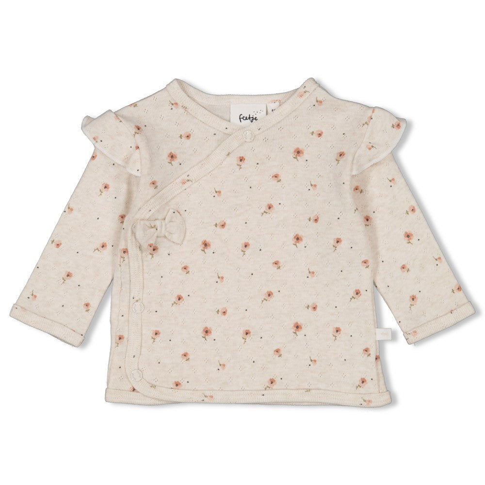 Feetje Overslagshirt AOP - Sweet Poppy