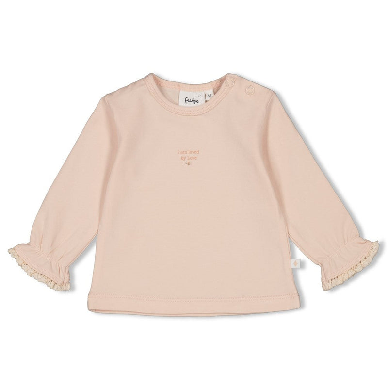 s Longsleeve - Sweet Poppy van Feetje in de kleur l.Roze in maat 62.