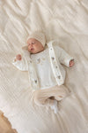 s Omkeerbaar jasje met capuchon - Special Delivery van Feetje in de kleur Offwhite in maat 62.