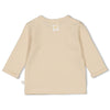 s Longsleeve streep - Special Delivery van Feetje in de kleur Zand in maat 62.