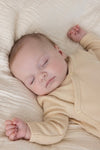 s Overslagshirt rib - Special Delivery van Feetje in de kleur Creme in maat 62.