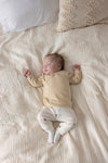 s Overslagshirt rib - Special Delivery van Feetje in de kleur Creme in maat 62.