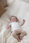 s Longsleeve pointelle - Flower Field van Feetje in de kleur Offwhite in maat 86.