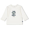 s Longsleeve - Rock My Boat van Feetje in de kleur Offwhite in maat 86.
