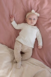 s Longsleeve pointelle rib - Starfish Wishes van Feetje in de kleur Offwhite in maat 86.