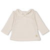 s Longsleeve pointelle rib - Starfish Wishes van Feetje in de kleur Offwhite in maat 86.