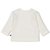 s Longsleeve - Farm Life van Feetje in de kleur Offwhite in maat 62.