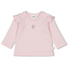 s Longsleeve - Blossom van Feetje in de kleur Lila in maat 86.