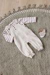 s Sweater streep - The Chill Club van Feetje in de kleur Offwhite in maat 86.