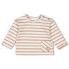s Sweater streep - The Chill Club van Feetje in de kleur Offwhite in maat 86.