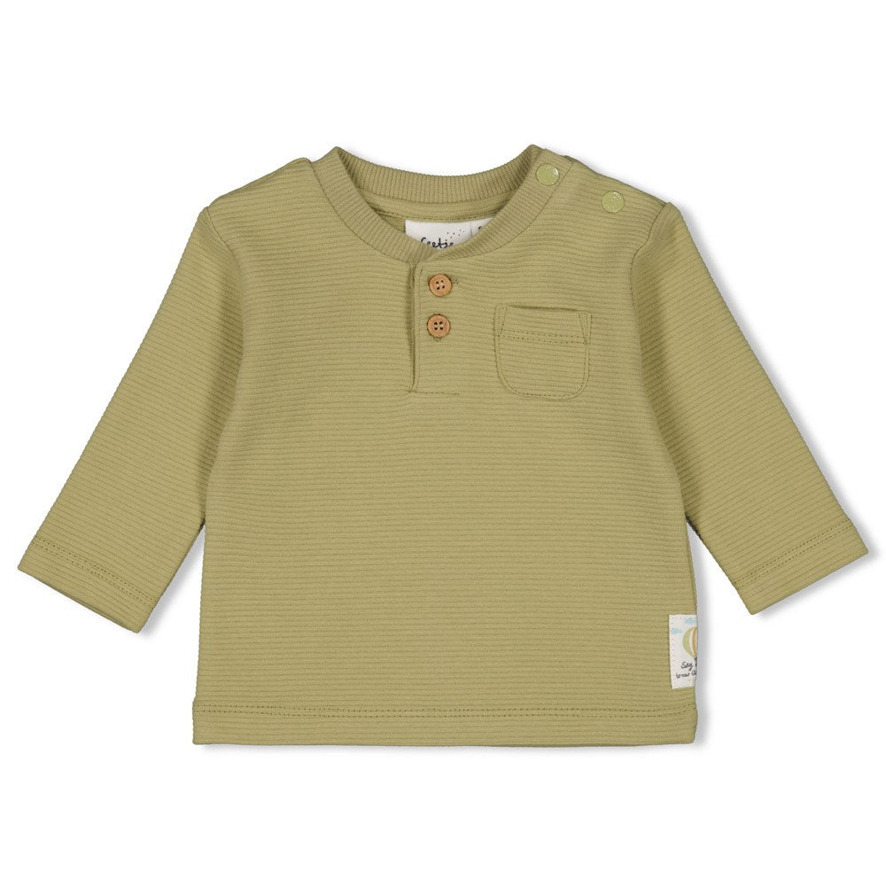 Feetje Longsleeve rib - Mini Adventurer