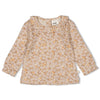 s Longsleeve AOP - Flower Field van Feetje in de kleur Creme in maat 86.
