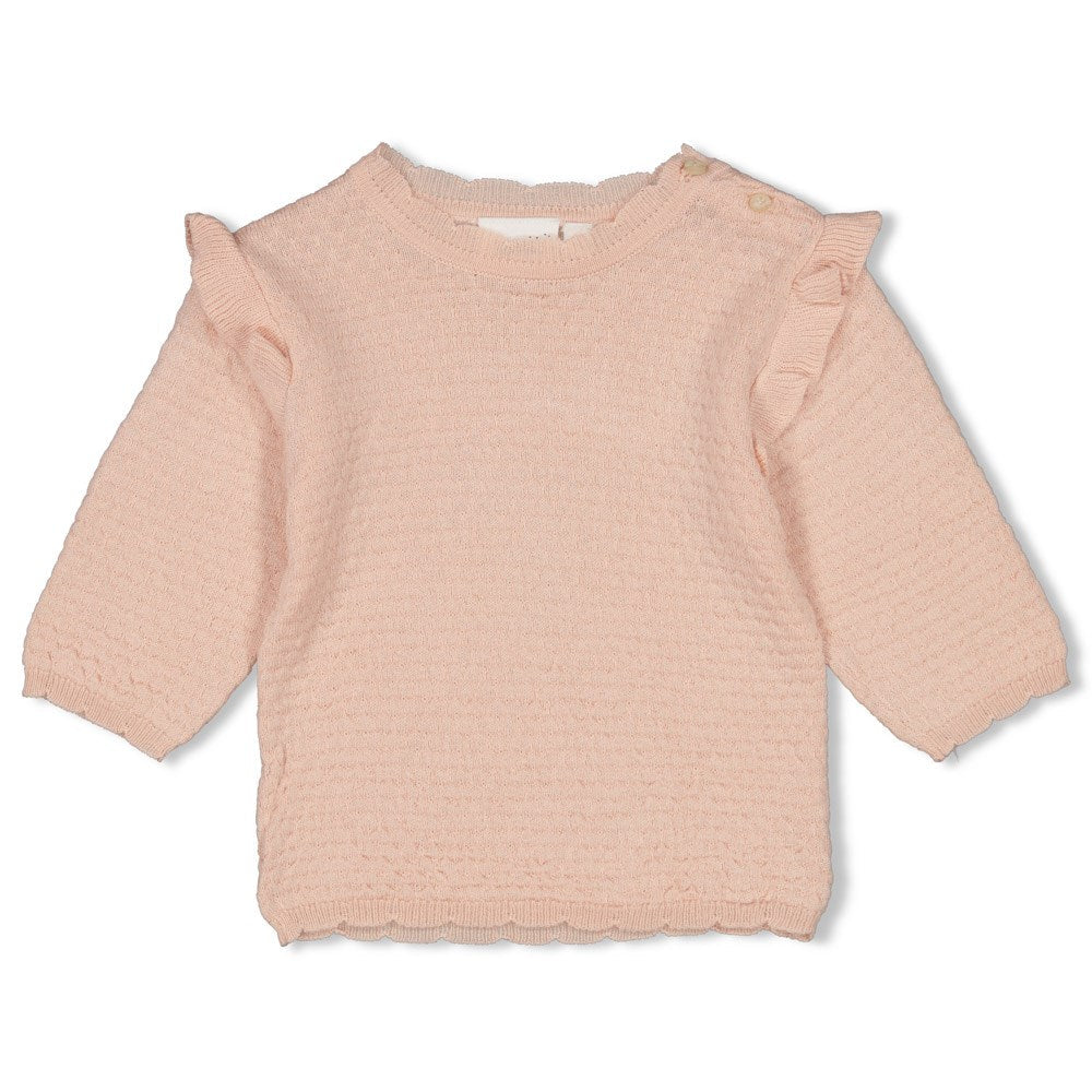 Feetje Sweater gebreid pointelle - Essential Knits