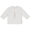 Unisexs Longsleeve - The Cuddle Company van Feetje in de kleur Offwhite in maat 62.