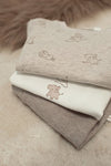 Unisexs Longsleeve - The Cuddle Company van Feetje in de kleur Offwhite in maat 62.