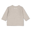 Unisexs Longsleeve streep - The Cuddle Company van Feetje in de kleur Bruin melange in maat 62.