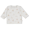 Unisexs Longsleeve AOP - The Cuddle Company van Feetje in de kleur Offwhite in maat 62.