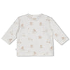 Unisexs Longsleeve AOP - The Cuddle Company van Feetje in de kleur Offwhite in maat 62.