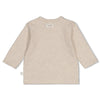 Unisexs Longsleeve - The Cuddle Company van Feetje in de kleur Taupe melange in maat 62.